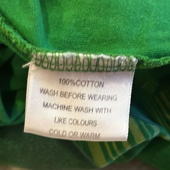 Wes & Willy Boys ‘Kung Fu Ketchup’ Green Long Sleeve Graphic Shirt - Picture 7 of 7